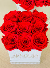 Load image into Gallery viewer, Mini White Preserved Flower Box