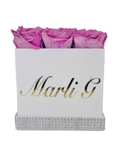 Load image into Gallery viewer, Personalized Square Flower Box