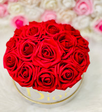 Load image into Gallery viewer, White Marble Rose Box