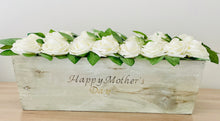 Load image into Gallery viewer, Rustic Planter Box Centerpiece With Roses