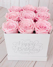 Load image into Gallery viewer, Birthday Square Flower Box