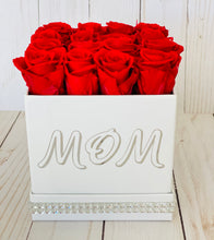 Load image into Gallery viewer, Mini White Preserved Flower Box