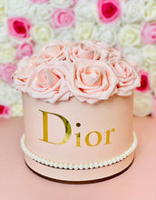 Load image into Gallery viewer, Rose Box in Pink with Pearls