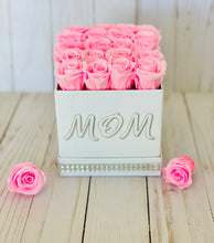 Load image into Gallery viewer, Mini White Preserved Flower Box