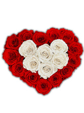 Load image into Gallery viewer, Heart Flower Box Arrangement