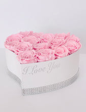 Load image into Gallery viewer, Heart Flower Box Arrangement