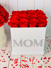 Load image into Gallery viewer, Mom Large Square Preserved Flower Box