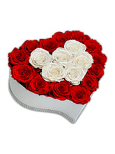 Load image into Gallery viewer, Heart Flower Box Arrangement