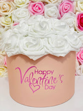 Load image into Gallery viewer, Happy Valentine's Rose Hat Box