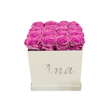 Load image into Gallery viewer, Large Square Preserved Flower Box