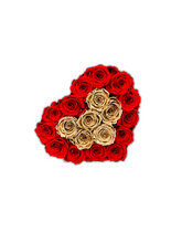 Load image into Gallery viewer, Heart Flower Box Arrangement

