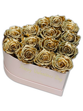 Load image into Gallery viewer, Heart Box Flower Arrangement