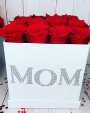 Load and play video in Gallery viewer, Mom Large Square Preserved Flower Box
