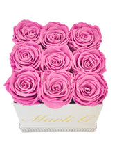 Load image into Gallery viewer, Personalized Square Flower Box
