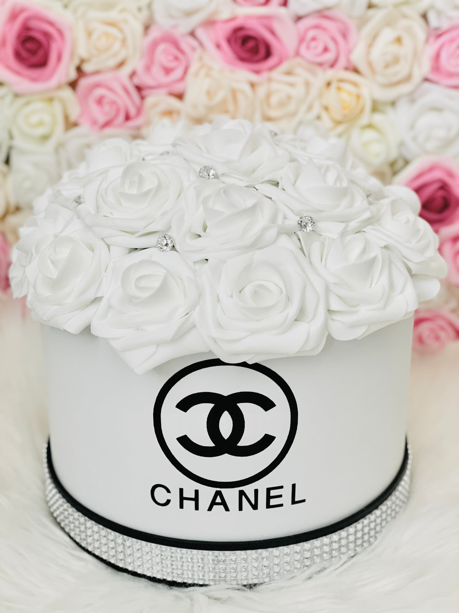chanel box for flowers