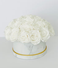 Load image into Gallery viewer, Marble Preserved Flower Box

