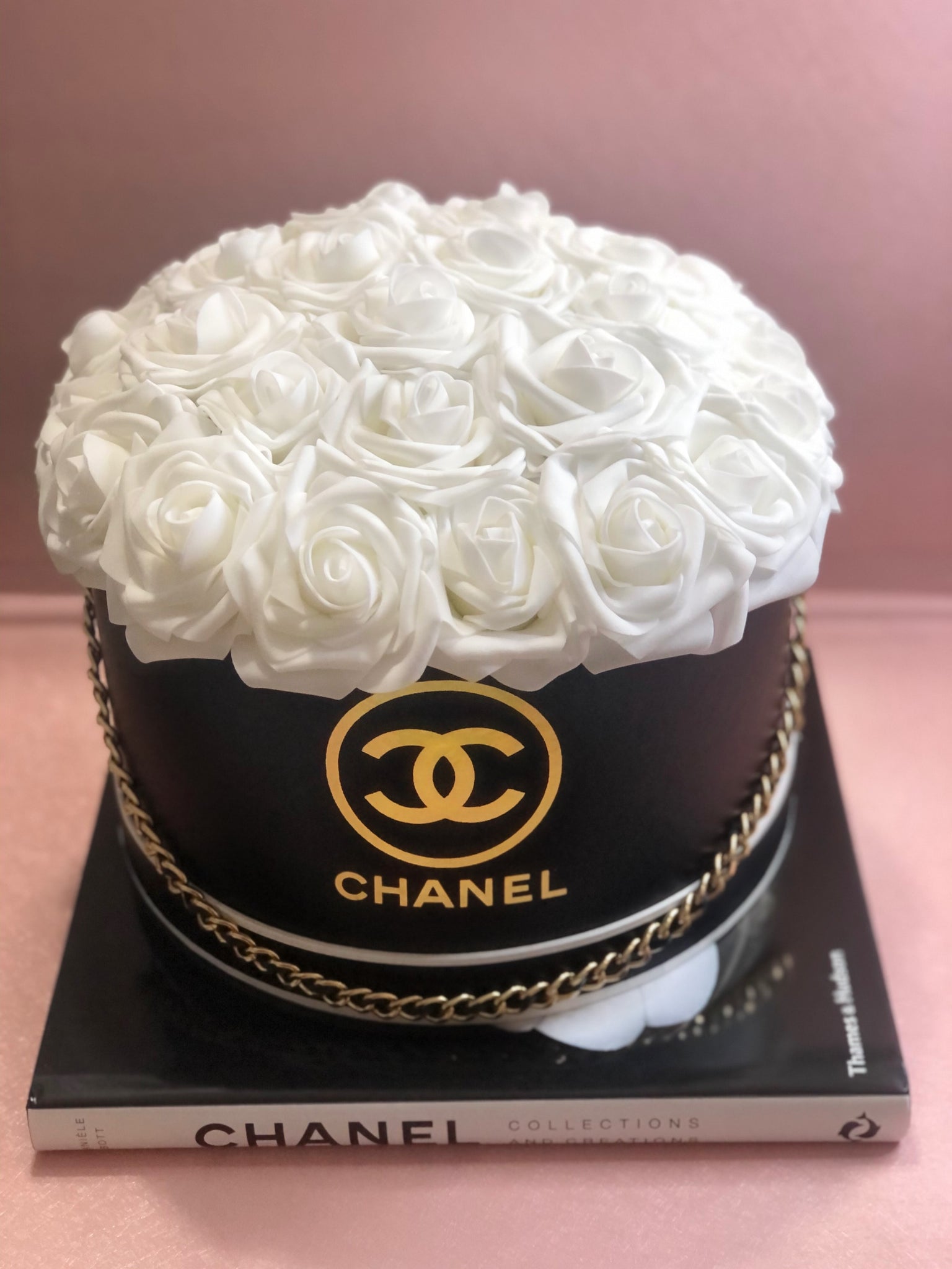 chanel box for flowers