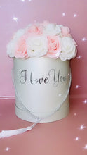 Load and play video in Gallery viewer, I Love You White and Pink Rose Box
