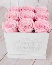 Load image into Gallery viewer, Birthday Square Flower Box
