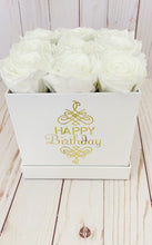 Load and play video in Gallery viewer, Happy Birthday Square Flower Box
