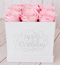 Load image into Gallery viewer, Birthday Square Flower Box
