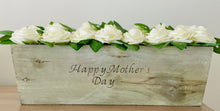 Load image into Gallery viewer, Rustic Planter Box Centerpiece With Roses
