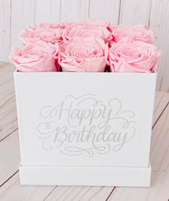 Load image into Gallery viewer, Birthday Square Flower Box
