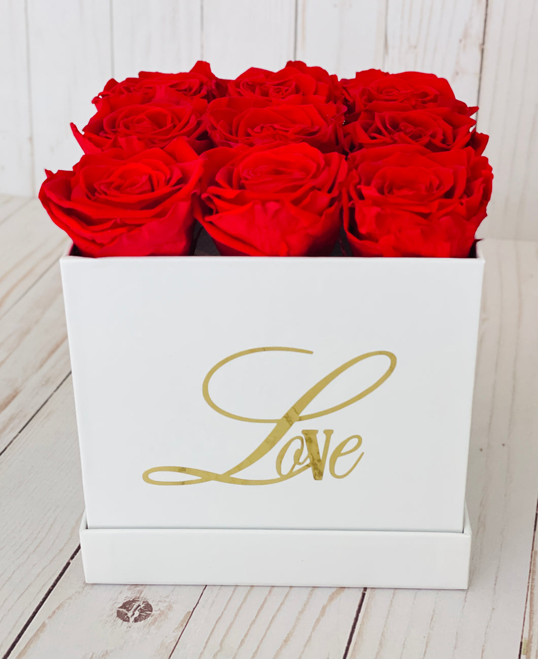 The Love Square Flower Box