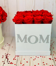 Load image into Gallery viewer, Mom Large Square Preserved Flower Box
