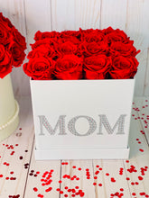 Load image into Gallery viewer, Mom Large Square Preserved Flower Box
