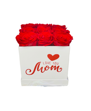 Load image into Gallery viewer, Mother&#39;s Day Square Preserved Flower Box
