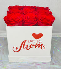 Load image into Gallery viewer, Mother&#39;s Day Square Preserved Flower Box

