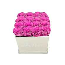 Load image into Gallery viewer, Large Square Preserved Flower Box
